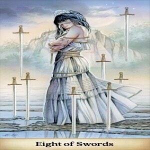 October 18, 2024 - Tarot Card of the Day - 8 of Swords