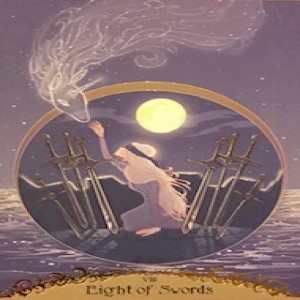 December 1, 2019 - Tarot Card of the Day - 8 of Swords