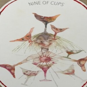 January 9, 2023 - Tarot Card of the Day - 9 of Cups