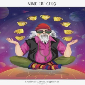 April 5, 2025 - Tarot Card of the Day - 9 of Cups