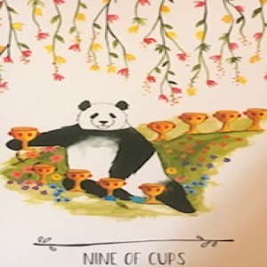 November 22, 2019 - Tarot Card of the Day - 9 of Cups