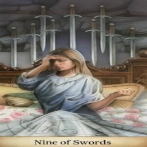 July 7, 2025 - Tarot Card of the Day - 9 of Swords