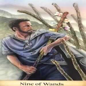 June 23, 2025 - Tarot Card of the Day - 9 of Wands