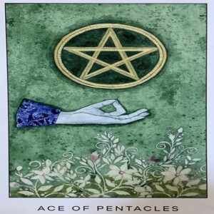 January 2, 2025 - Tarot Card of the Day - Ace of Pentacles