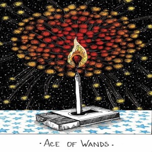 January 10, 2023 - Tarot Card of the Day - Ace of Wands