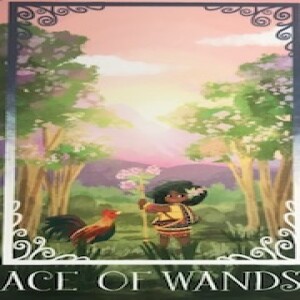 April 30, 2025 - Tarot Card of the Day - Ace of Wands