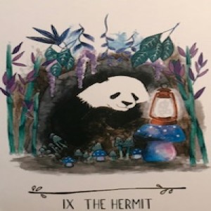 June 5, 2022 - Tarot Card of the Day - The Hermit