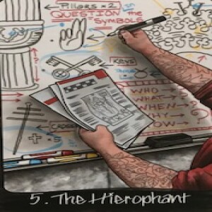 February 22, 2023 - Tarot Card of the Day - The Hierophant