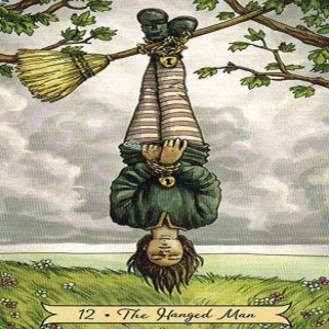 August 4, 2022 - Tarot Card of the Day - The Hanged Man