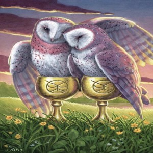 March 19, 2021 - Tarot Card of the Day - 2 of Cups