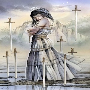 July 29, 2021 - Tarot Card of the Day - 8 of Swords