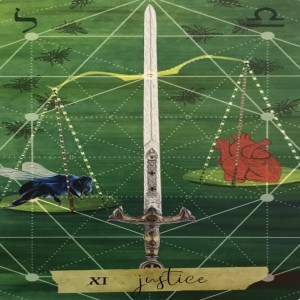 January 14, 2021 - Tarot Card of the Day - Justice