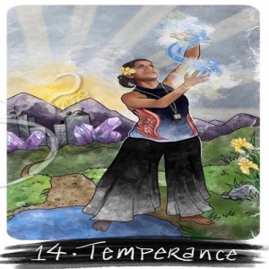 June 11, 2021 - Tarot Card of the Day - Temperance