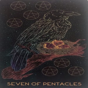 March 24, 2021 - Tarot Card of the Day - 7 of Pentacles