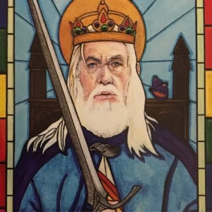 June 15, 2020 - Tarot Card of the Day - King of Swords from the Pride Tarot