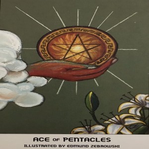 July 2, 2021 - Tarot Card of the Day - Ace of Pentacles
