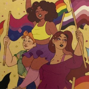 June 5, 2020 - Tarot Card of the Day - 6 of Wands from the Pride Tarot