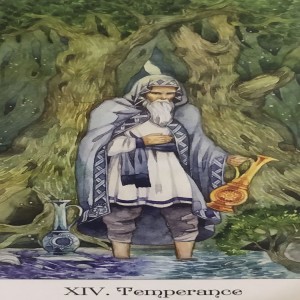 October 25, 2021 - Tarot Card of the Day - Temperance