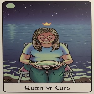 January 5, 2021 - Tarot Card of the Day - Queen of Cups