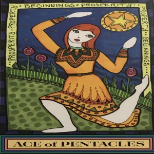 August 4, 2021 - Tarot Card of the Day - Ace of Pentacles