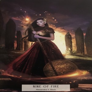 July 25, 2021 - Tarot Card of the Day - 9 of Wands (Fire)