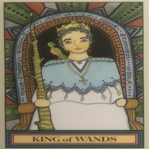May 14, 2021 - Tarot Card of the Day - King of Wands
