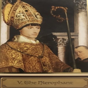 March 25, 2021 - Tarot Card of the Day - The Hierophant
