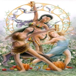 April 27, 2021 - Tarot Card of the Day - 3 of Cups