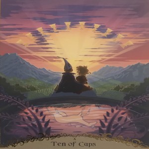 March 30, 2021 - Tarot Card of the Day - 10 of Cups