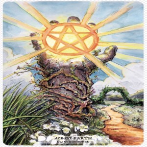 May 16, 2021 - Tarot Card of the Day - Ace of Pentacles (Earth)