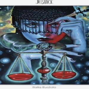 February 9, 2025 - Tarot Card of the Day - Justice