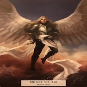March 7, 2020 - Tarot Card of the Day - Knight of Swords (Air)