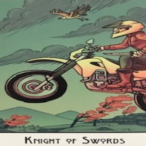 June 17, 2025 - Tarot Card of the Day - Knight of Swords
