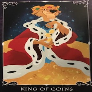April 26, 2022 - Tarot Card of the Day - King of Pentacles (Coins)