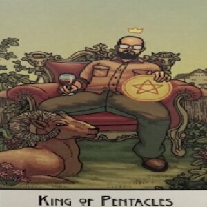 September 8, 2023 - Tarot Card of the Day - King of Pentacles