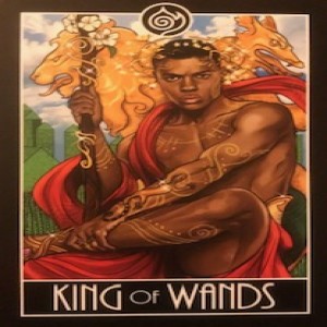December 2, 2019 - Tarot Card of the Day - King of Wands
