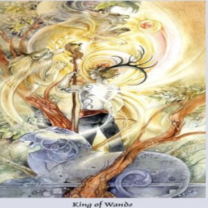 January 20, 2025 - Tarot Card of the Day - King of Wands