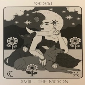October 29, 2022 - Tarot Card of the Day - The Moon