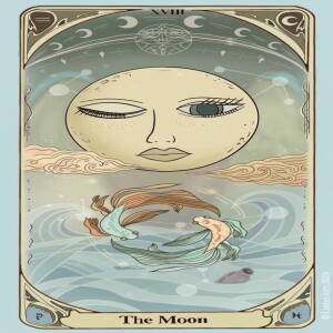 January 16, 2025 - Tarot Card of the Day - The Moon