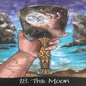 January 6, 2023 - Tarot Card of the Day - The Moon