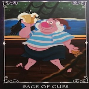 October 31, 2022 - Tarot Card of the Day - Page of Cups