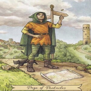 May 11, 2025 - Tarot Card of the Day - Page of Pentacles