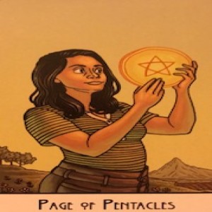 January 1, 2020 - Tarot Card of the Day - Page of Pentacles