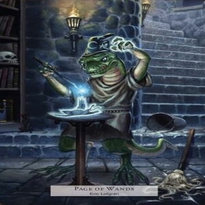 January 8, 2023 - Tarot Card of the Day - Page of Wands