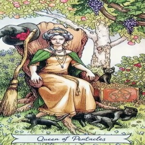 March 4, 2025 - Tarot Card of the Day - Queen of Pentacles