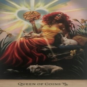 March 10, 2024 - Tarot Card of the Day - Queen of Pentacles (Coins)