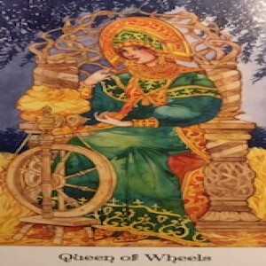 December 15, 2022 - Tarot Card of the Day - Queen of Pentacles (Wheels)