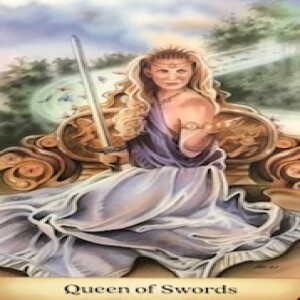 June 20, 2025 - Tarot Card of the Day - Queen of Swords