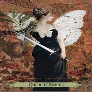 February 1, 2025 - Tarot Card of the Day - Queen of Swords