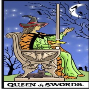 October 6, 2024 - Tarot Card of the Day - Queen of Swords